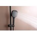 Душевая система Raglo R22.26.06 с термостатом Черная матовая