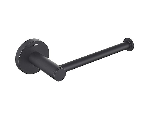 Держатель туалетной бумаги Aquatek Европа AQ4108MB Черный матовый