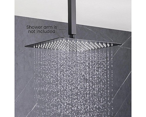 Верхний душ Aquatek AQ2074MB Черный матовый