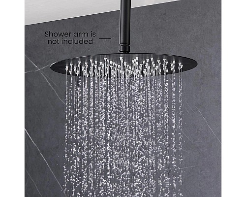 Верхний душ Aquatek AQ2075MB Черный матовый