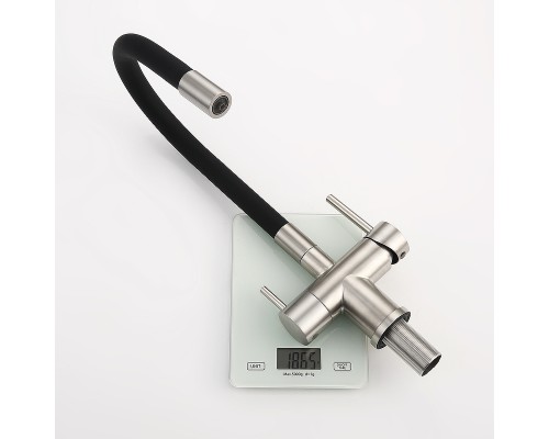 Смеситель для кухни Splenka S70.64.05 Сатин Черный