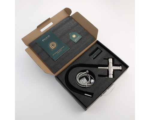 Смеситель для кухни Splenka S70.64.05 Сатин Черный