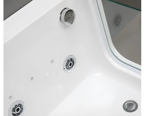 Акриловая ванна Ceruttispa 170x80 L 9947 с гидромассажем