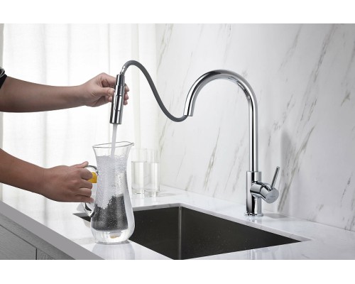 Смеситель для кухни Aquatek Европа AQ1384CR Хром