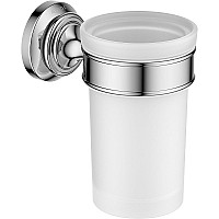 Стакан для зубных щеток Aquatek Классик AQ4527CR Хром