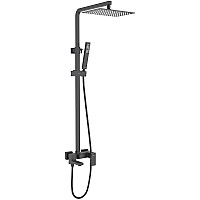 Душевая система Aquatek Либра AQ2640MB Черная матовая