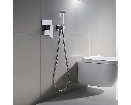 Гигиенический душ со смесителем Aquatek Оберон AQ1219CR Хром