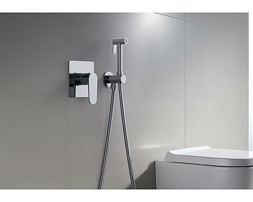 Гигиенический душ со смесителем Aquatek Оберон AQ1219CR Хром