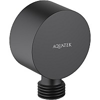 Шланговое подключение Aquatek AQ2457MB Черное матовое