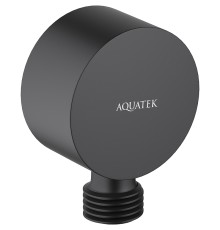 Шланговое подключение Aquatek Черное матовое