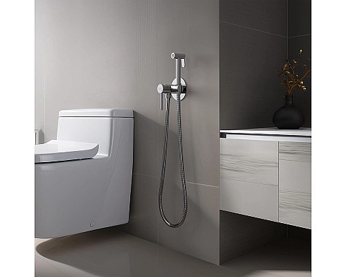 Гигиенический душ со смесителем Aquatek Европа AQ1021CR Хром