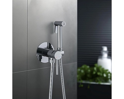 Гигиенический душ со смесителем Aquatek Европа AQ1021CR Хром