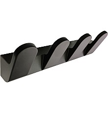 Вешалка для полотенец Altasan Лотос ЛТ20ЧМ Черная матовая