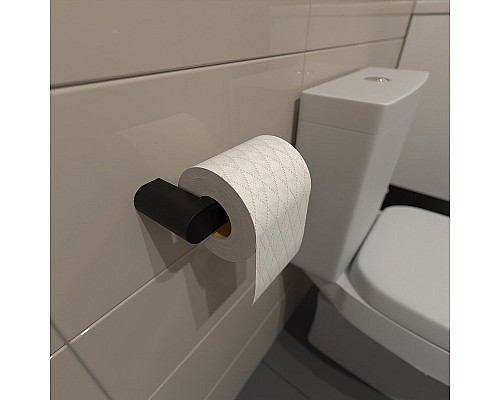 Держатель туалетной бумаги Altasan Лотос ЛТ50ЧМ Черный матовый