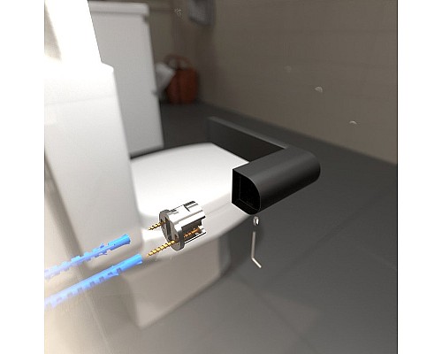 Держатель туалетной бумаги Altasan Лотос ЛТ50ЧМ Черный матовый