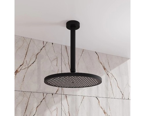 Кронштейн для верхнего душа Iddis Optima Home Черный матовый