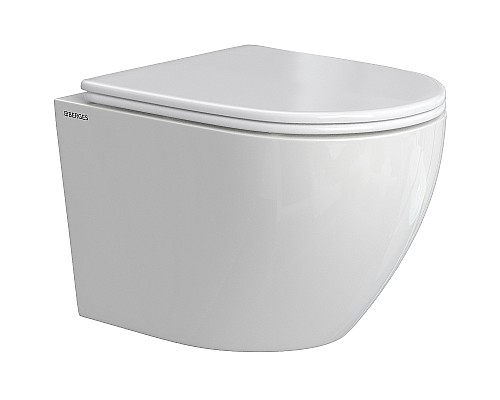 Унитаз Berges Okus Rimless 081127 подвесной с сиденьем Микролифт