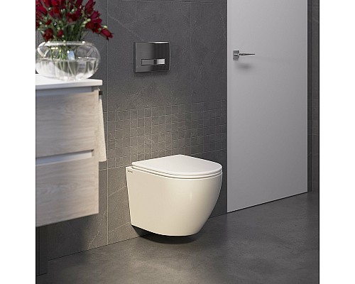 Унитаз Berges Okus Rimless 081127 подвесной с сиденьем Микролифт
