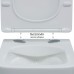 Комплект унитаза Berges Floe S Rimless с инсталляцией Atom с сиденьем Микролифт и Черной SoftTouch клавишей смыва