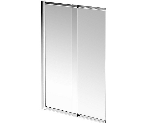 Шторка на ванну Kerama Marazzi Vetro 100 VE.100.BSD.CR профиль Хром стекло прозрачное