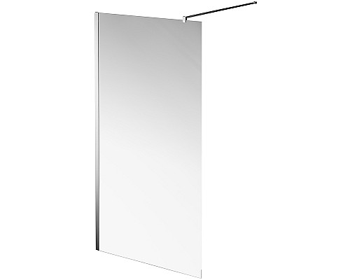 Душевая перегородка Kerama Marazzi Vetro 100 VE.100.WI.CR профиль Хром стекло прозрачное