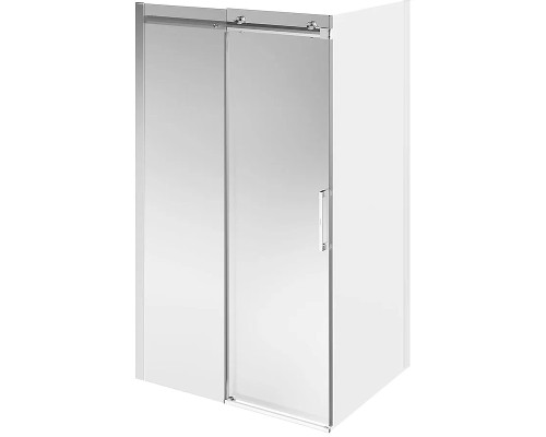 Душевая дверь Kerama Marazzi Cristallo 120 CT.120.SD.BN профиль Брашированный никель стекло прозрачное