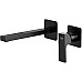 Смеситель для раковины Remer Absolute AU15PLCFP Черный брашированный хром