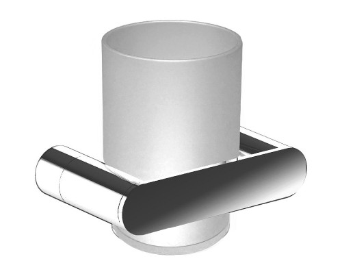 Стакан для зубных щеток Nofer Verona 16881.B Хром