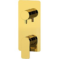 Смеситель для душа Remer Infinity I93KBDO Золото глянцевое