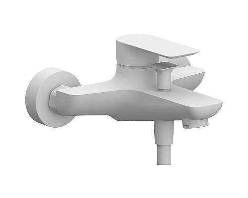 Смеситель для ванны Remer Infinity I05BO Белый матовый