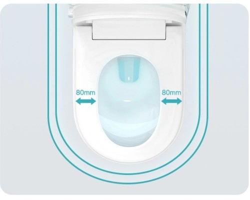 Унитаз биде Timo TE-741B с сиденьем Микролифт