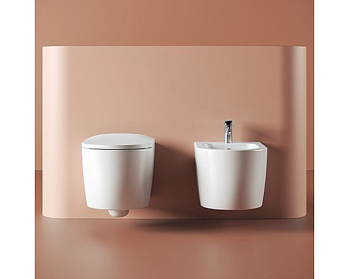 Унитаз Artceram Monet MNV001 05 00 подвесной Белый матовый без сиденья