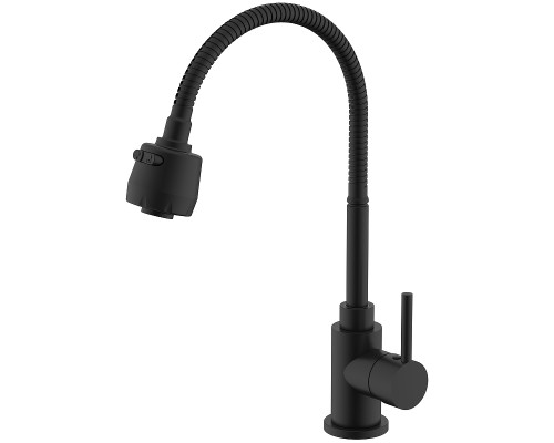 Смеситель для кухни Splenka S201.47.06 Черный матовый