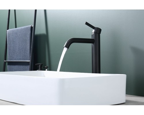 Смеситель для раковины Splenka S221.15.06 Черный матовый