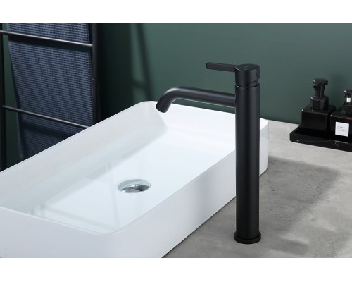 Смеситель для раковины Splenka S221.15.06 Черный матовый