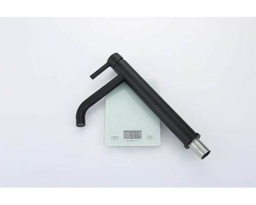 Смеситель для раковины Splenka S221.15.06 Черный матовый