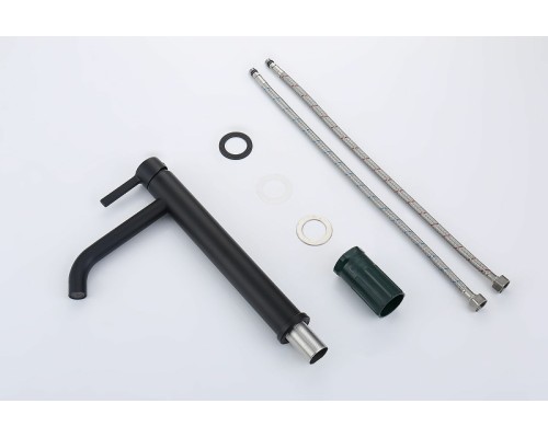 Смеситель для раковины Splenka S221.15.06 Черный матовый