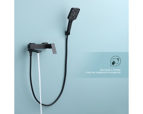 Смеситель для ванны Splenka S224.30.06 Черный матовый