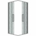 Душевой уголок Grossman Cosmo 100х100 300.K33.02.1010.10.02 профиль Хром стекло шиншилла