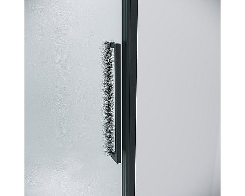Душевой уголок Grossman Cosmo 110х80 120.K33.02.1180.21.02 профиль Черный матовый стекло шиншилла
