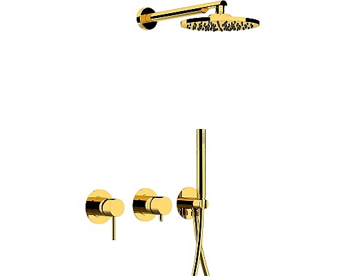 Душевая система Remer X-Style X96S02ODO Золото глянцевое
