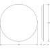 Зеркало Defesto Opti 50x50 с подсветкой 12W-4500К/ИК - выключатель/Нейтральный белый свет