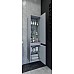 Шкаф пенал Caprigo Forte 35 R 36150R-SF028 подвесной Серый матовый