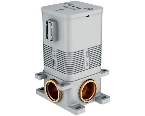 Смеситель для душа Caprigo Adria-Uno Black Edition 02B-550-crm Хром