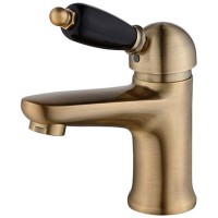 Смеситель для раковины Caprigo Adria-Uno Black Edition 02B-522-vot Бронза