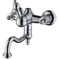 Смеситель для ванны Caprigo Adria-Uno Metal Edition Хром
