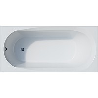 Акриловая ванна Corpa Nera Milano 150x70 CN05007WH без гидромассажа