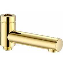 Излив для смесителя AQUAme Золото глянцевое