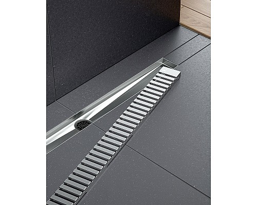 Душевой лоток Timo Drain System 60 DS230106/01 с решеткой Сатин