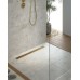Душевой лоток Timo Drain System 80 с решеткой Золото матовое